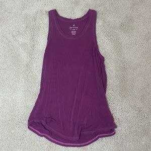 American Eagle Soft and Sexy Maroon Tank